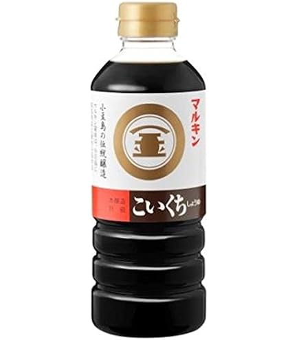 Amazon.co.jp: マルキン こいくちしょうゆ (西日本) 1L×3本 : 食品